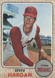 1968 Topps Baseball Cards      035      Steve Hargan